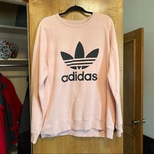 Pink Adidas Sweatshirt XL